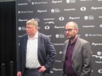 Altmeister Shirov mit Dominguez Perez